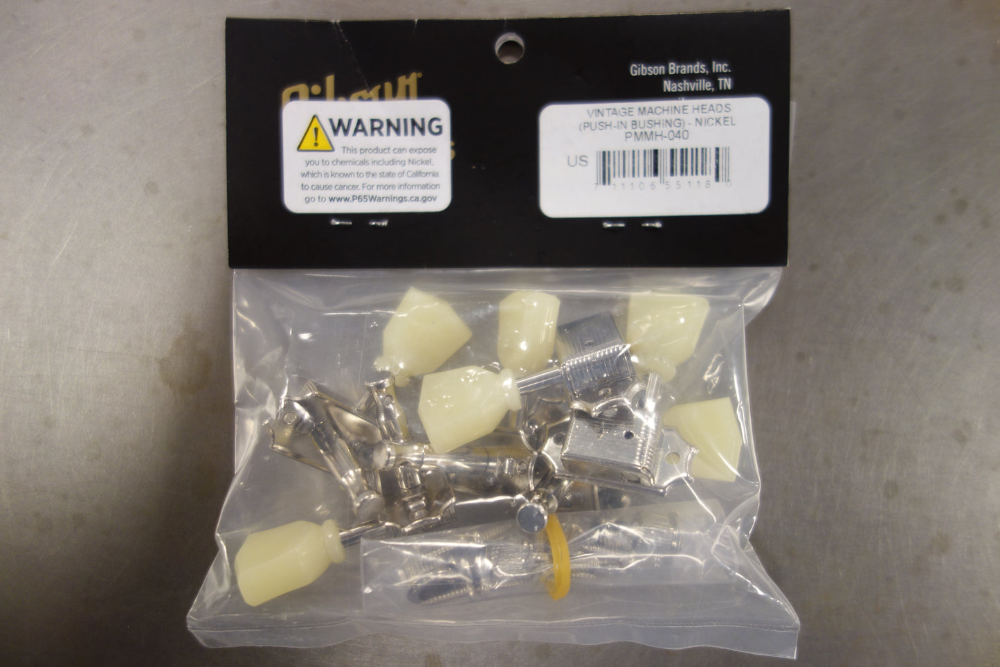 Gibson PMMH-040 Deluxe Reissue-Style Tuner Set (Nickel)