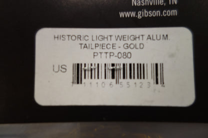 Gibson PTTP-080 Historic Lightweight Tailpiece (Gold)
