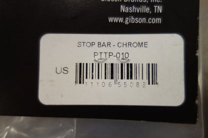 Gibson PTTP-010 Stop Bar Tailpiece (Chrome)