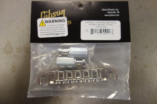 GIbson PTTP-070 Lightning Bar Wraparound Tailpiece Nickel