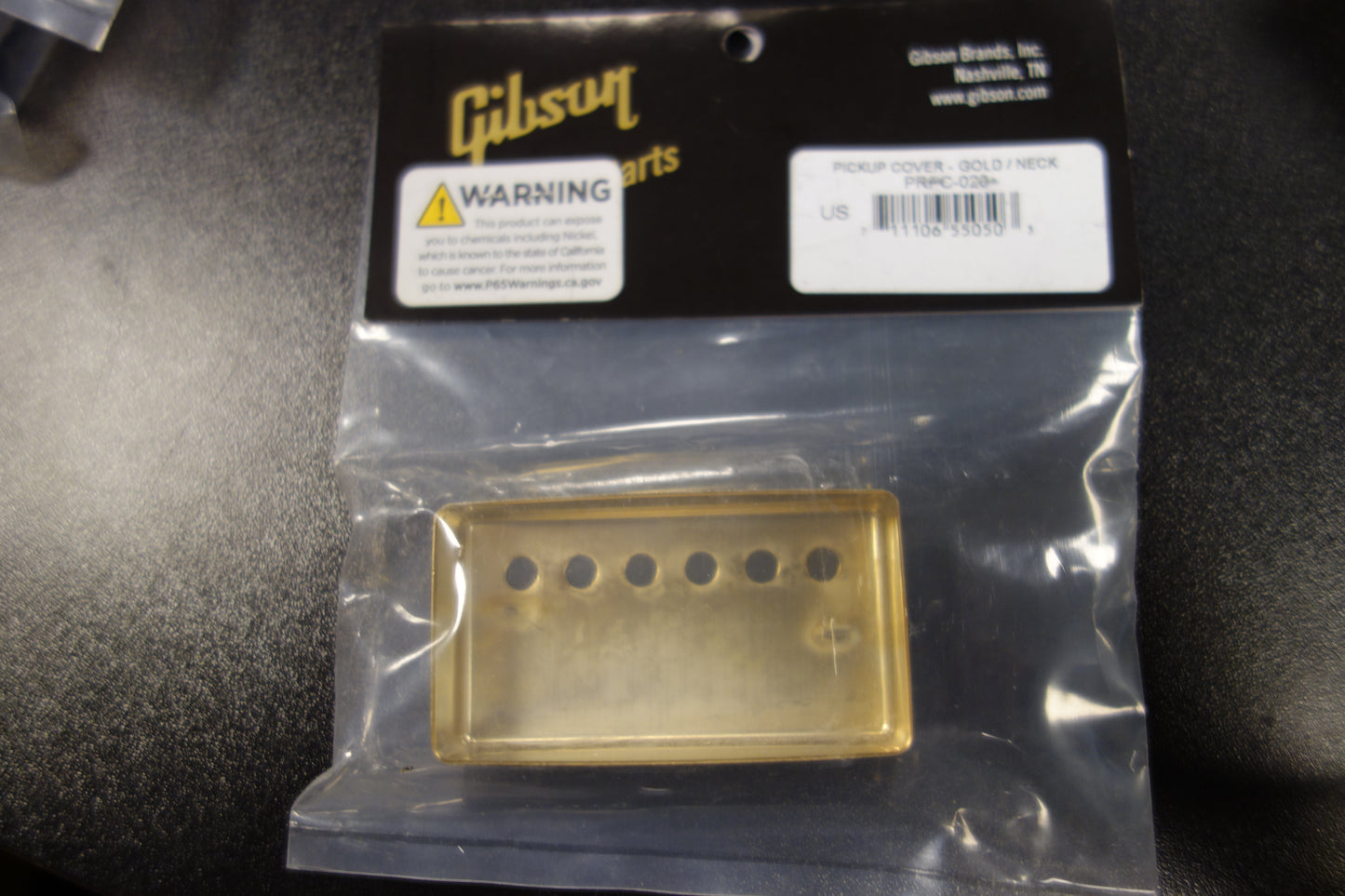Gibson PRPC-020 Humbucker Cover, Neck (Gold)