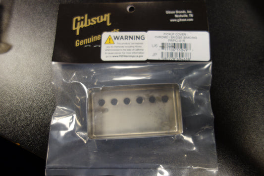 Gibson PRPC-015 Humbucker Cover, Bridge (Chrome)