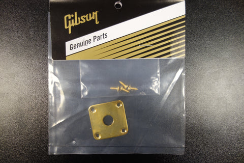 Gibson PRJP-020 Metal Jack Plate (Gold)