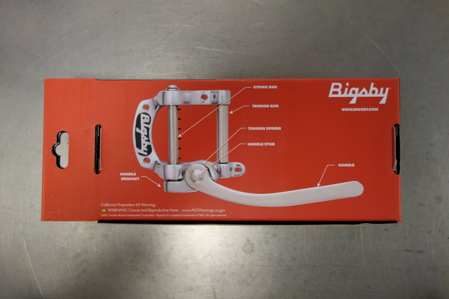 Bigsby Tailpiece B5 Vibrato Kit Polished Aluminum