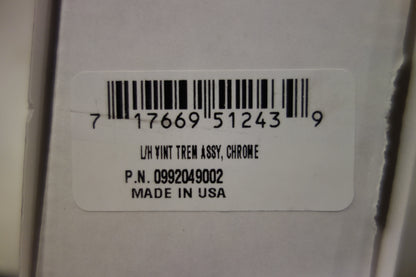 Fender 6-Saddle American Vintage Series Stratocaster Tremolo Assembly, Left Handed (Chrome)