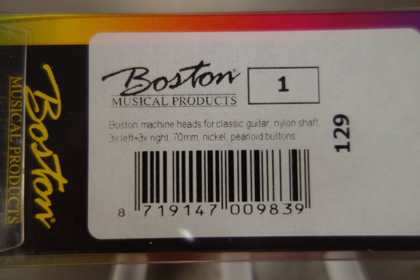 Boston 129 Machine Heads for Classical guitar