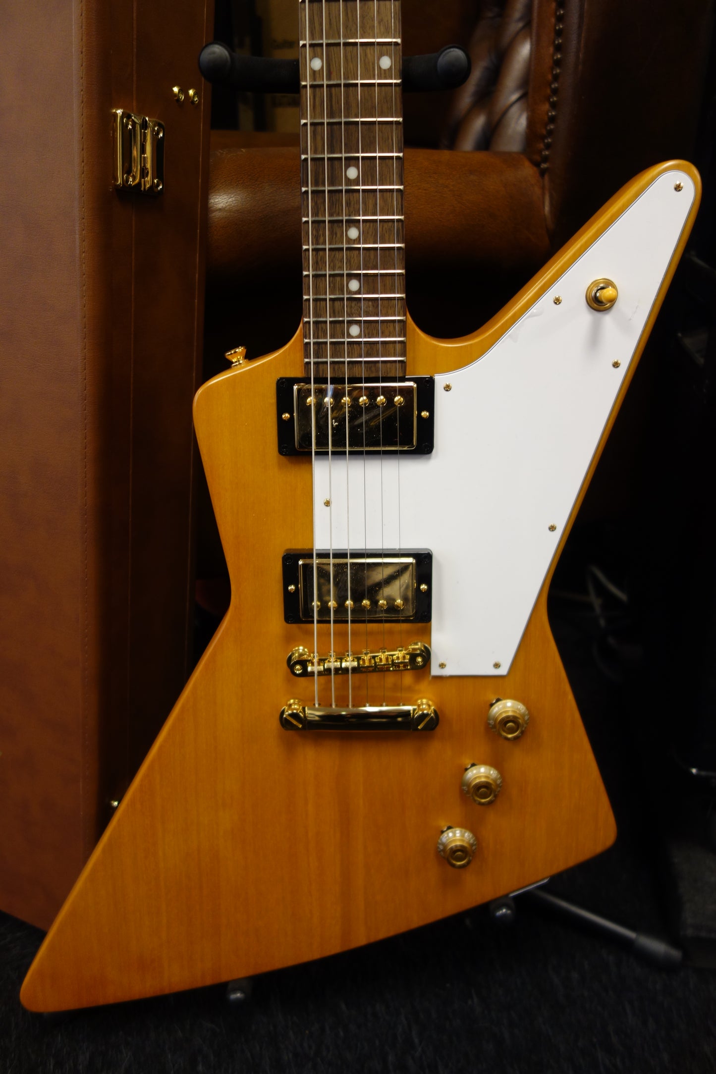 Epiphone 1958 Korina Explorer (White Pickguard; Incl. Hard Case)