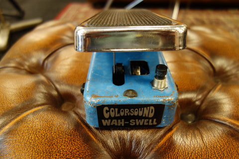 Coloursound Wah Swell 1973 Blue
