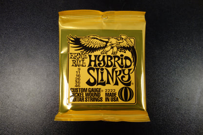 Ernie Ball 2222 Hybrid Slinky 009 - 046 for electric guitar