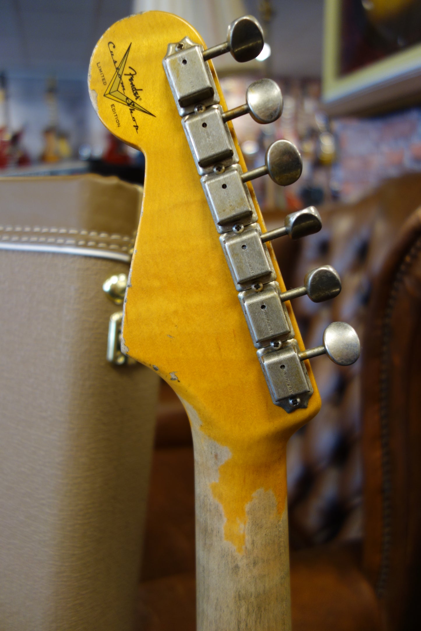 Fender Ltd Red Hot Strat Super Heavy Relic - Aged Lake Placid Blue