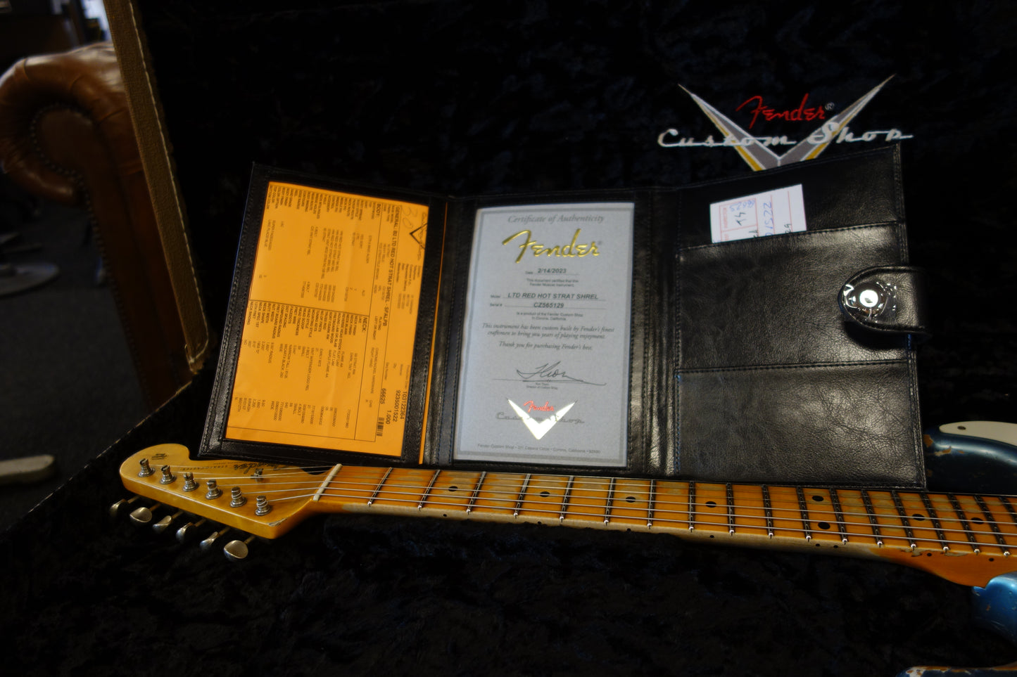 Fender Ltd Red Hot Strat Super Heavy Relic - Aged Lake Placid Blue