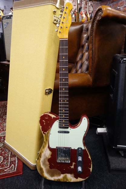 Fender '63 Super Heavy Relic Telecaster Red Sparkle