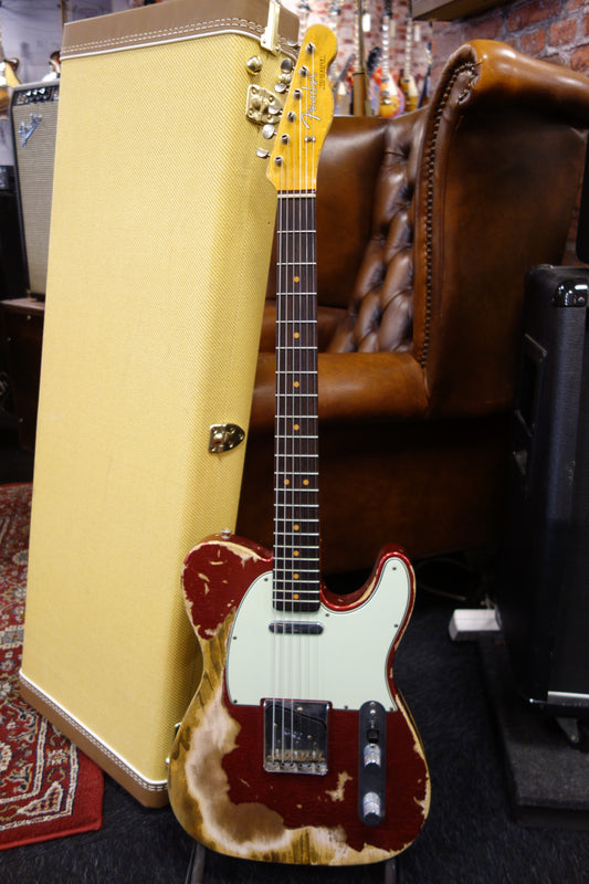 Fender '63 Super Heavy Relic Telecaster Red Sparkle