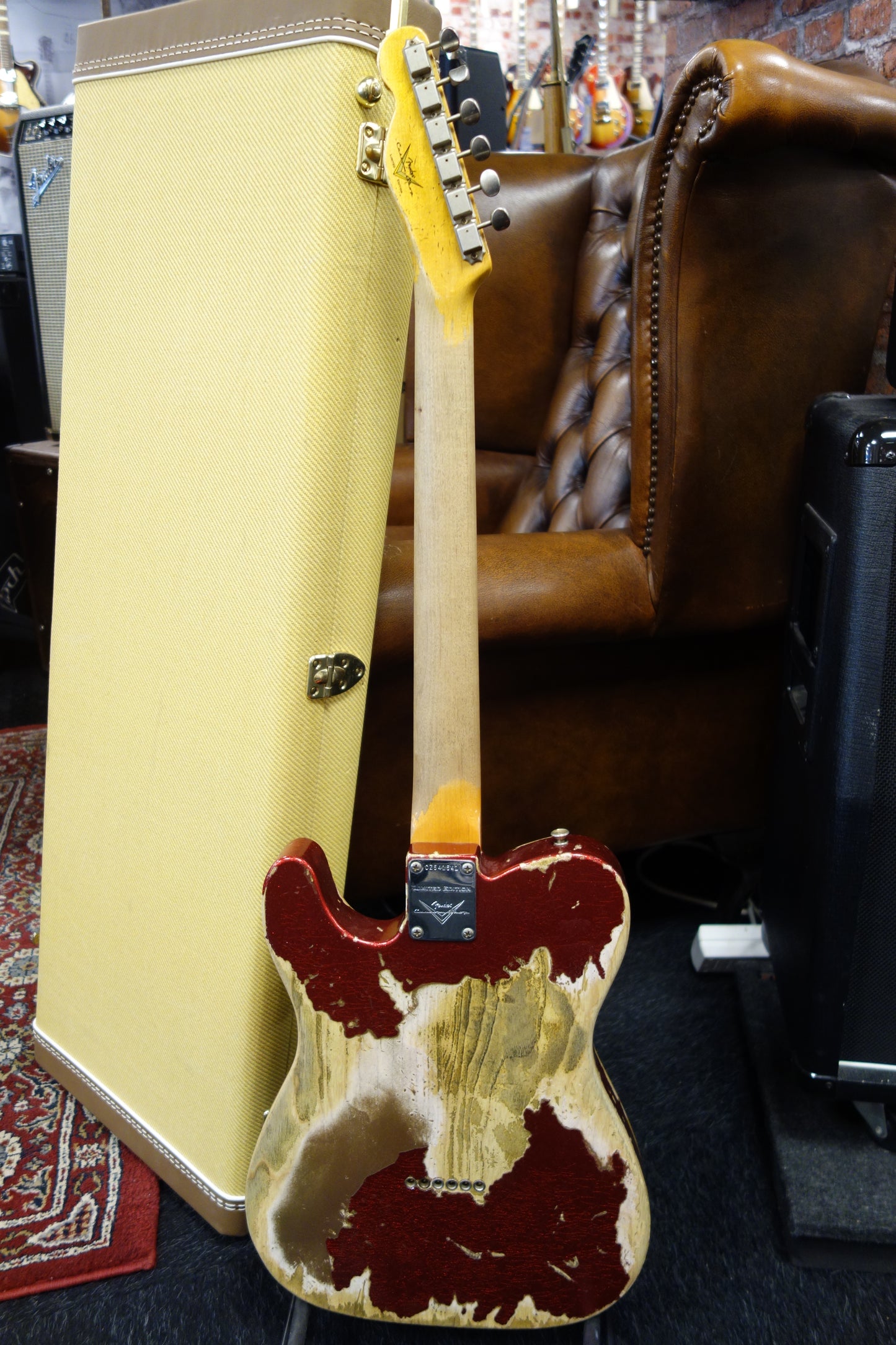 Fender '63 Super Heavy Relic Telecaster Red Sparkle