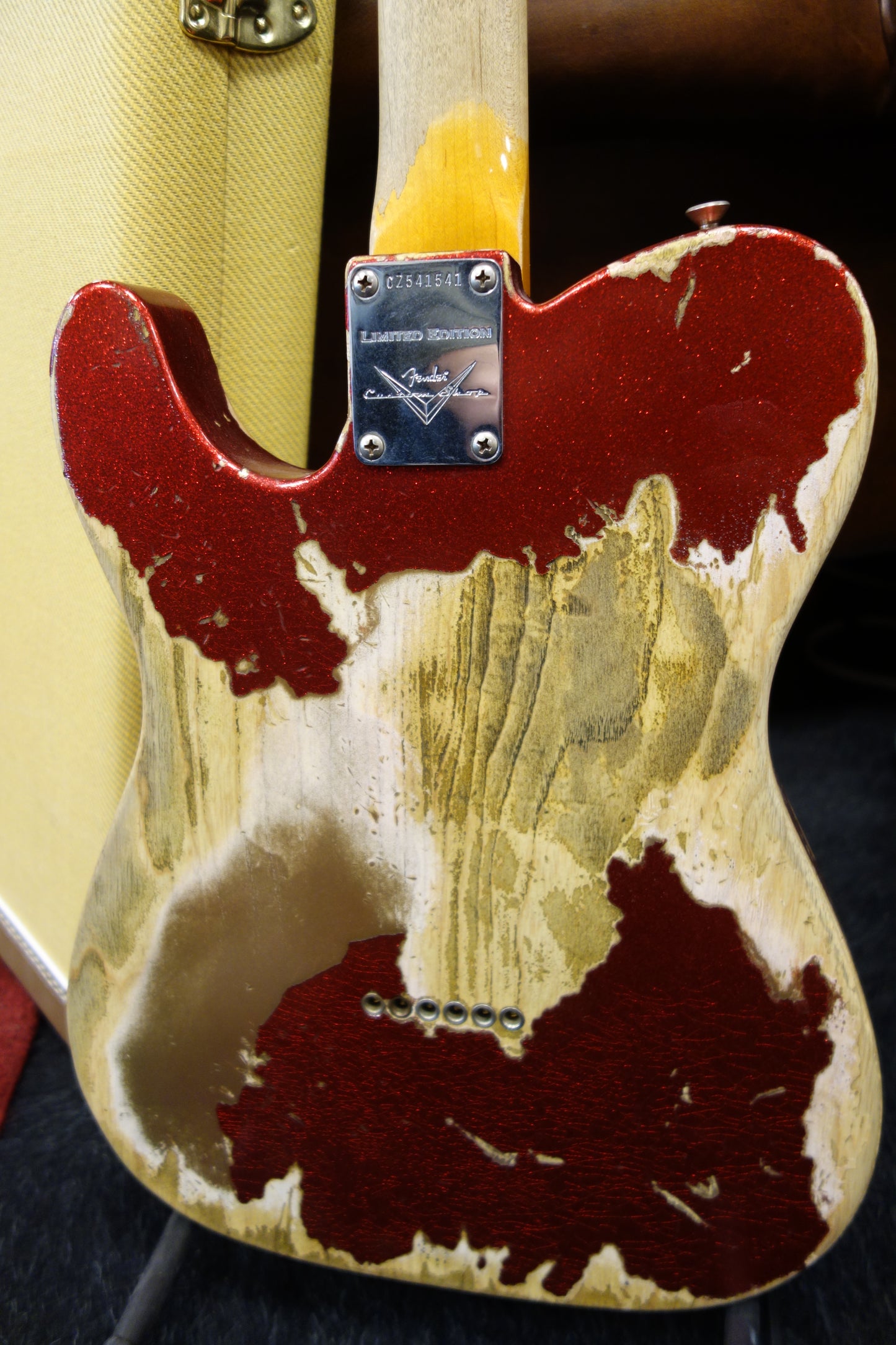 Fender '63 Super Heavy Relic Telecaster Red Sparkle