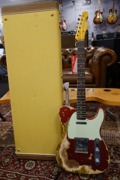 Fender '63 Super Heavy Relic Telecaster Red Sparkle
