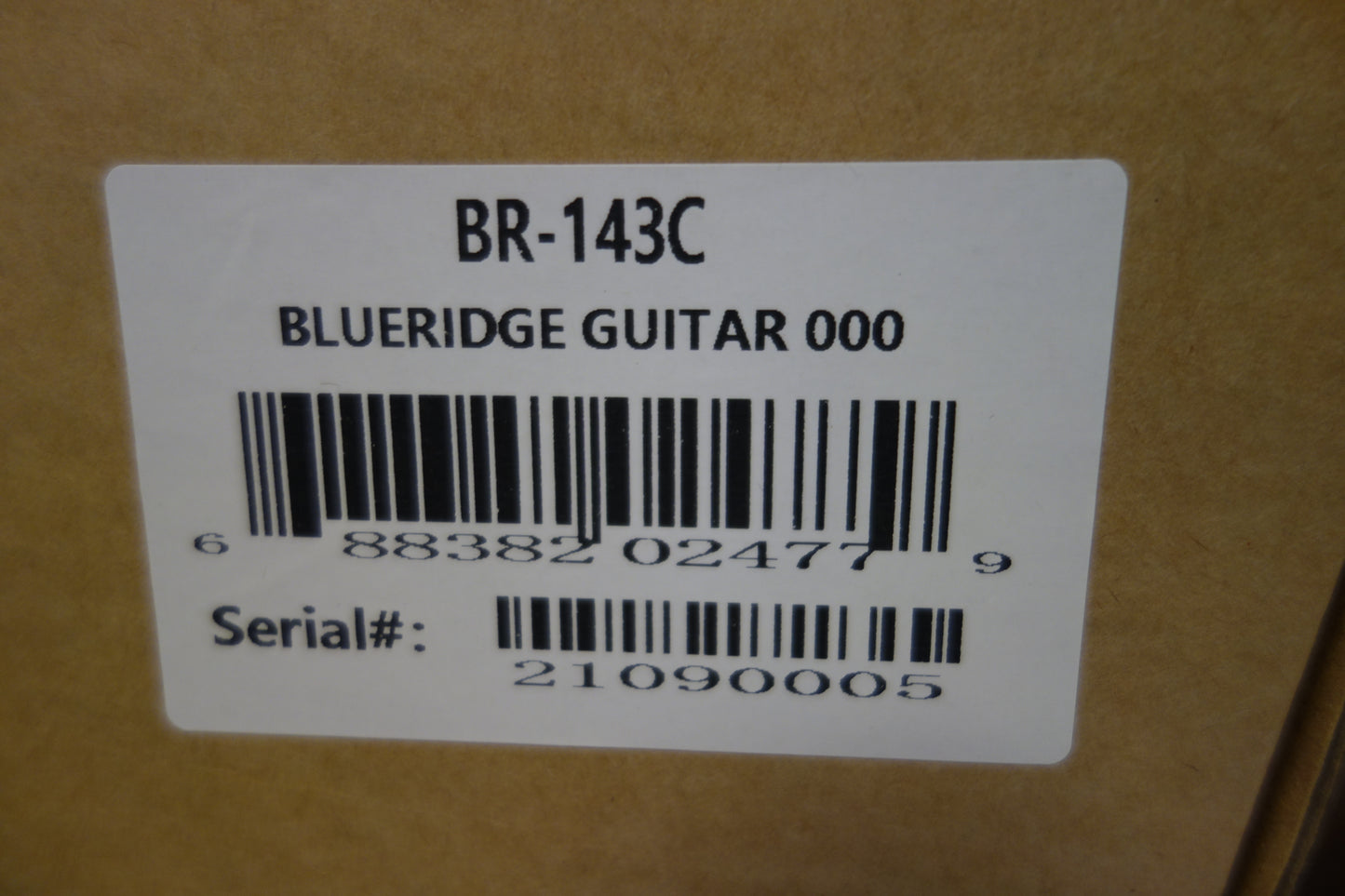 Blueridge BR-143CE All Solid with Electronics