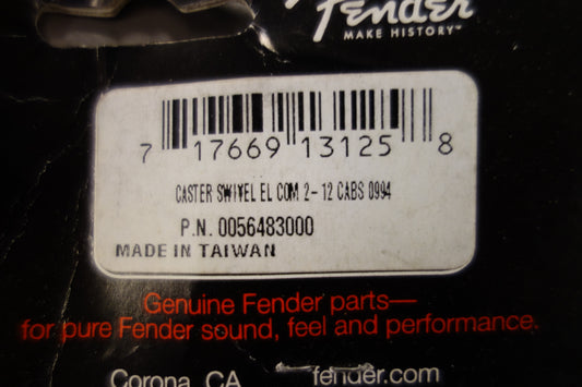 Fender Caster Swivel Wheel for 2x12 CABS 0056483000