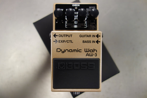 ■BOSS AW-3 DynamicWah■ Boss AW-3 Dynamic Wah Guitar & Bass Pedal – Mainstagemusic