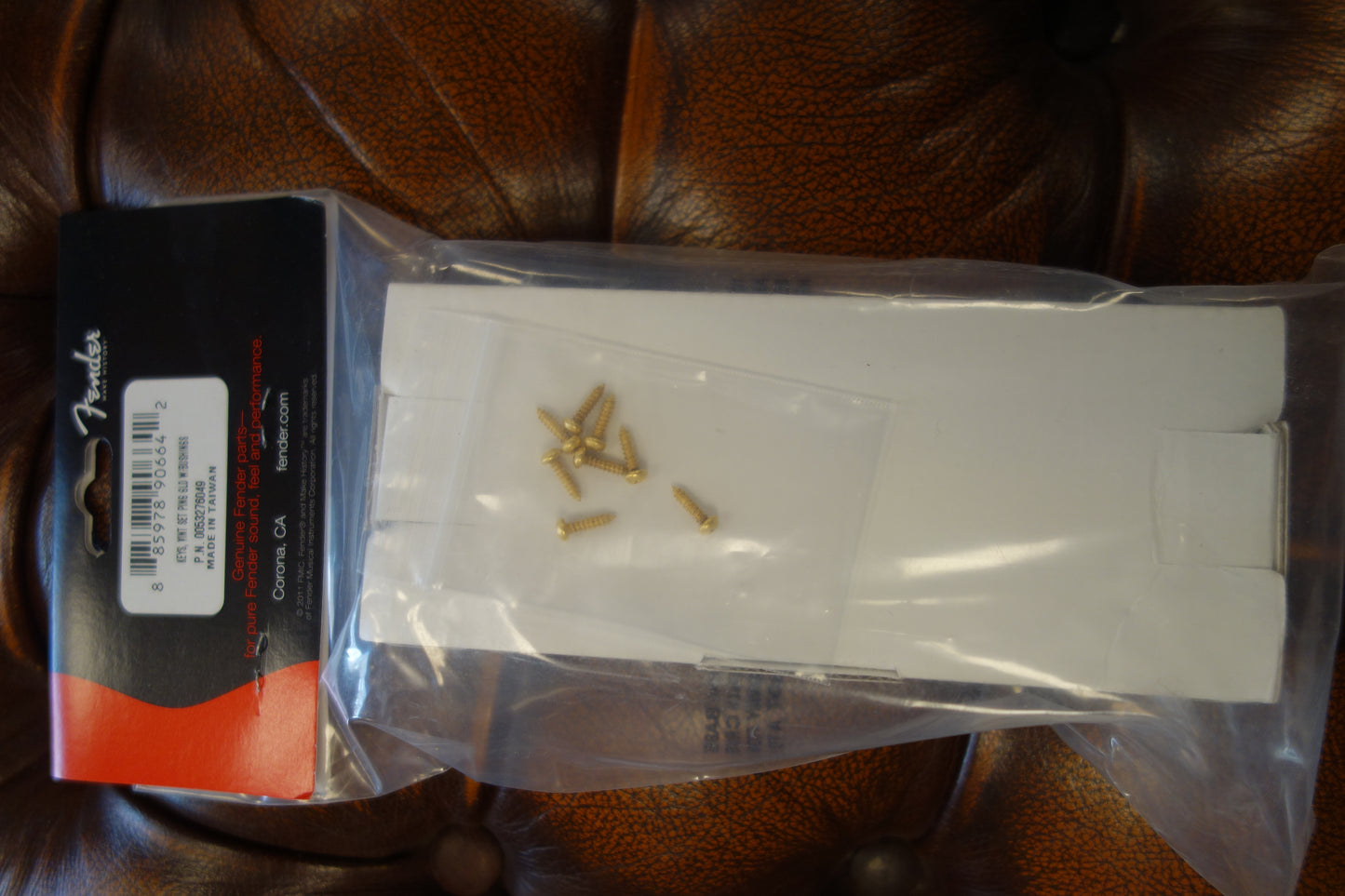 Fender Vintage-Style Strat/Tele Tuners, Gold (6)