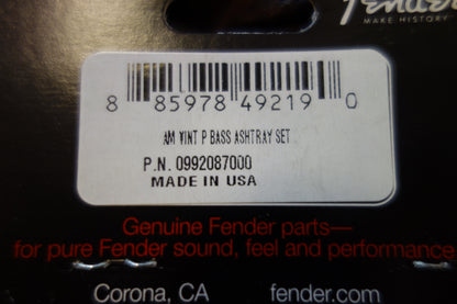 Fender Am. Vintage Precision Bass Ashtray Cover Set, Steel/Chrome