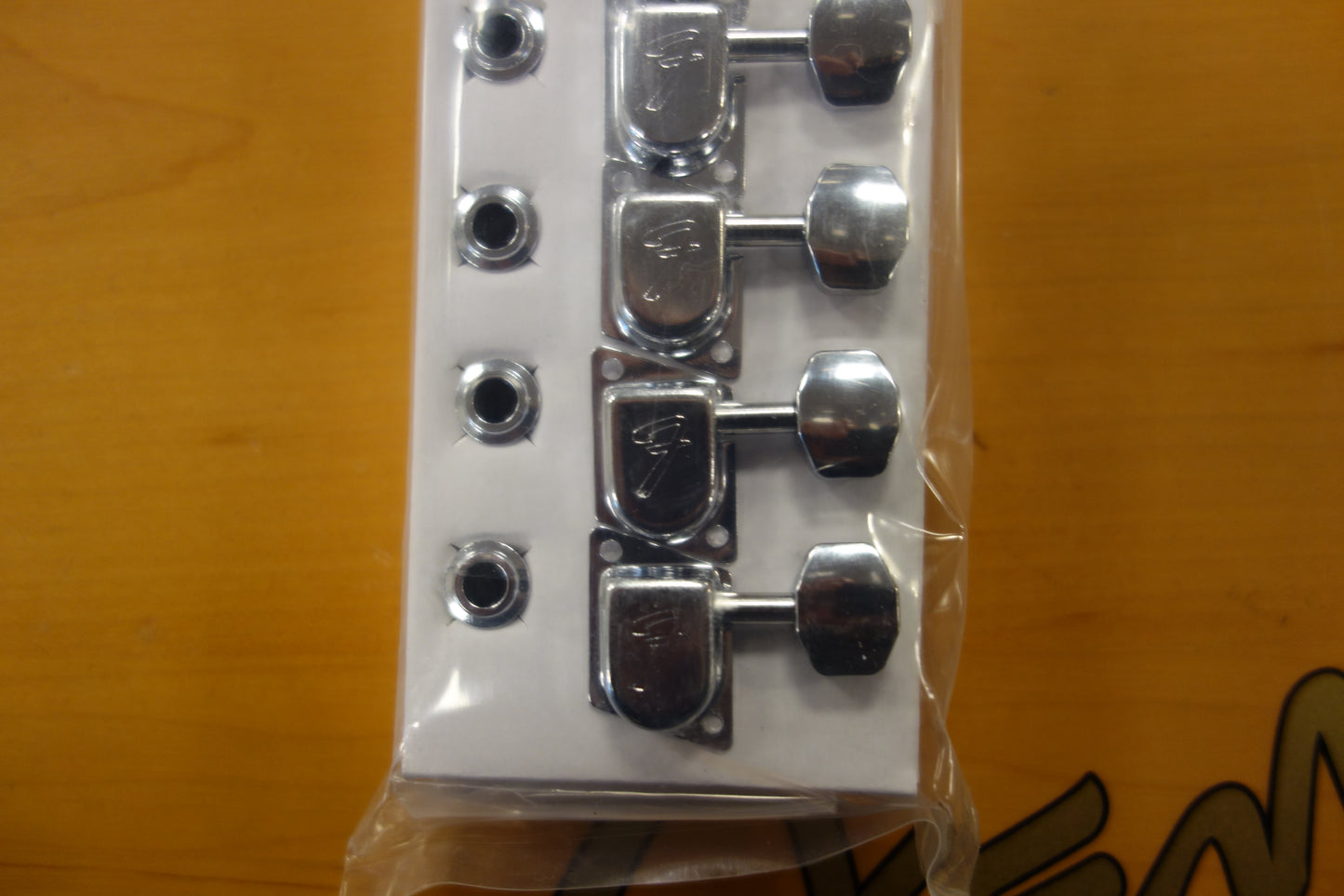 Fender 70s "F" Style Stratocaster/Telecaster Tuning Machines (6) 2020 Chrome