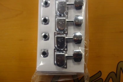 Fender 70s "F" Style Stratocaster/Telecaster Tuning Machines (6) 2020 Chrome