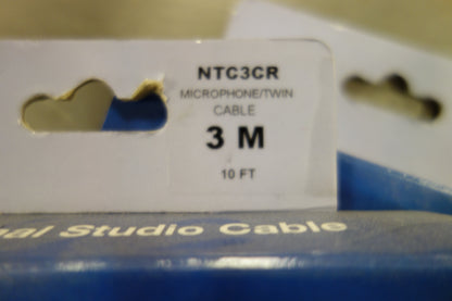 Stagg Professional Studio Cable Cinch 10ft ( 3m ) Set of 2