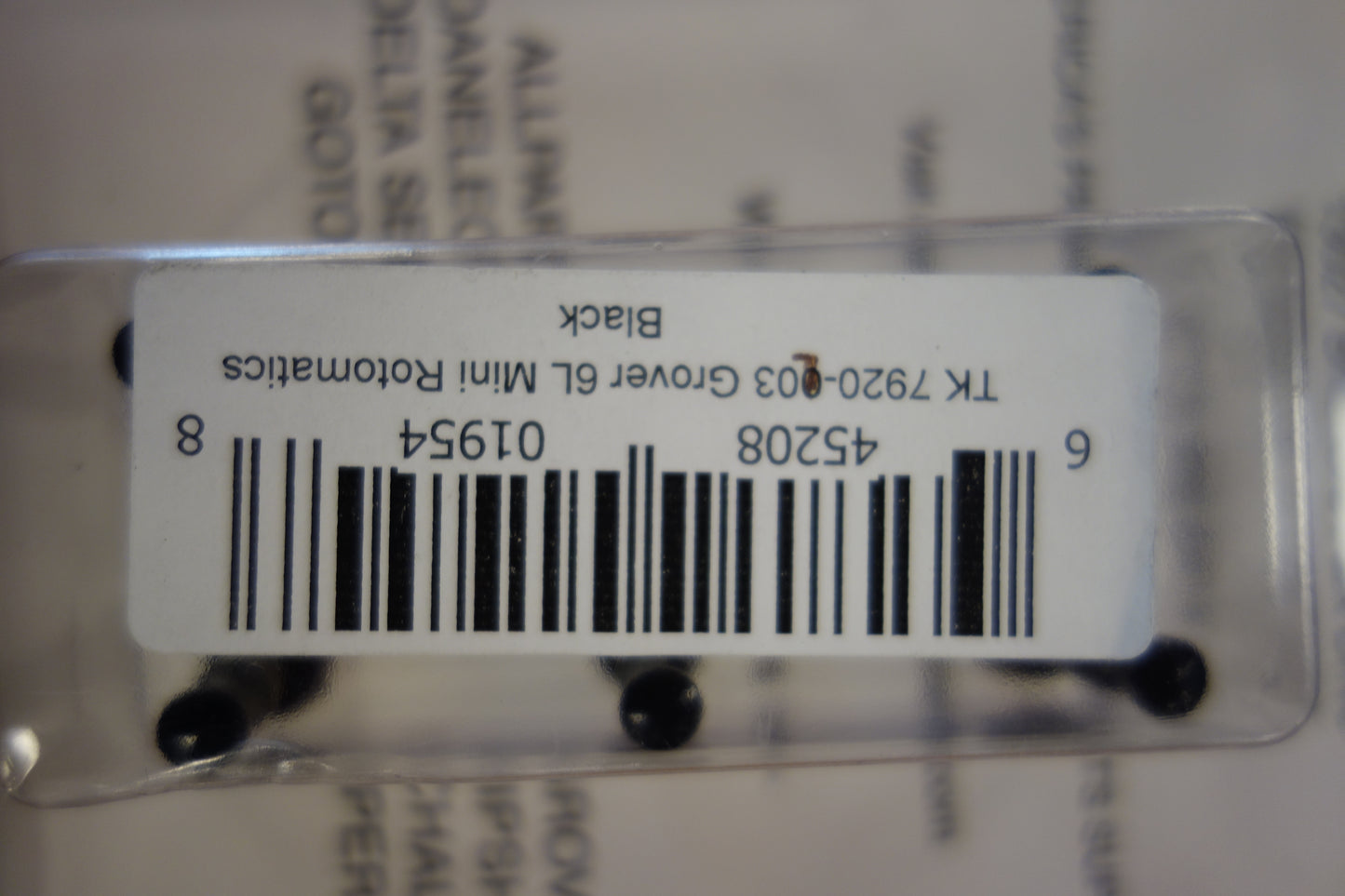 Allparts Grover TK 7920-L03 Machine heads 6 in a line Black