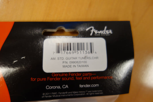 Fender American Standard Tuners Chrome