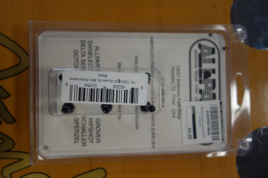 Allparts Grover TK 7920-L03 Machine heads 6 in a line Black