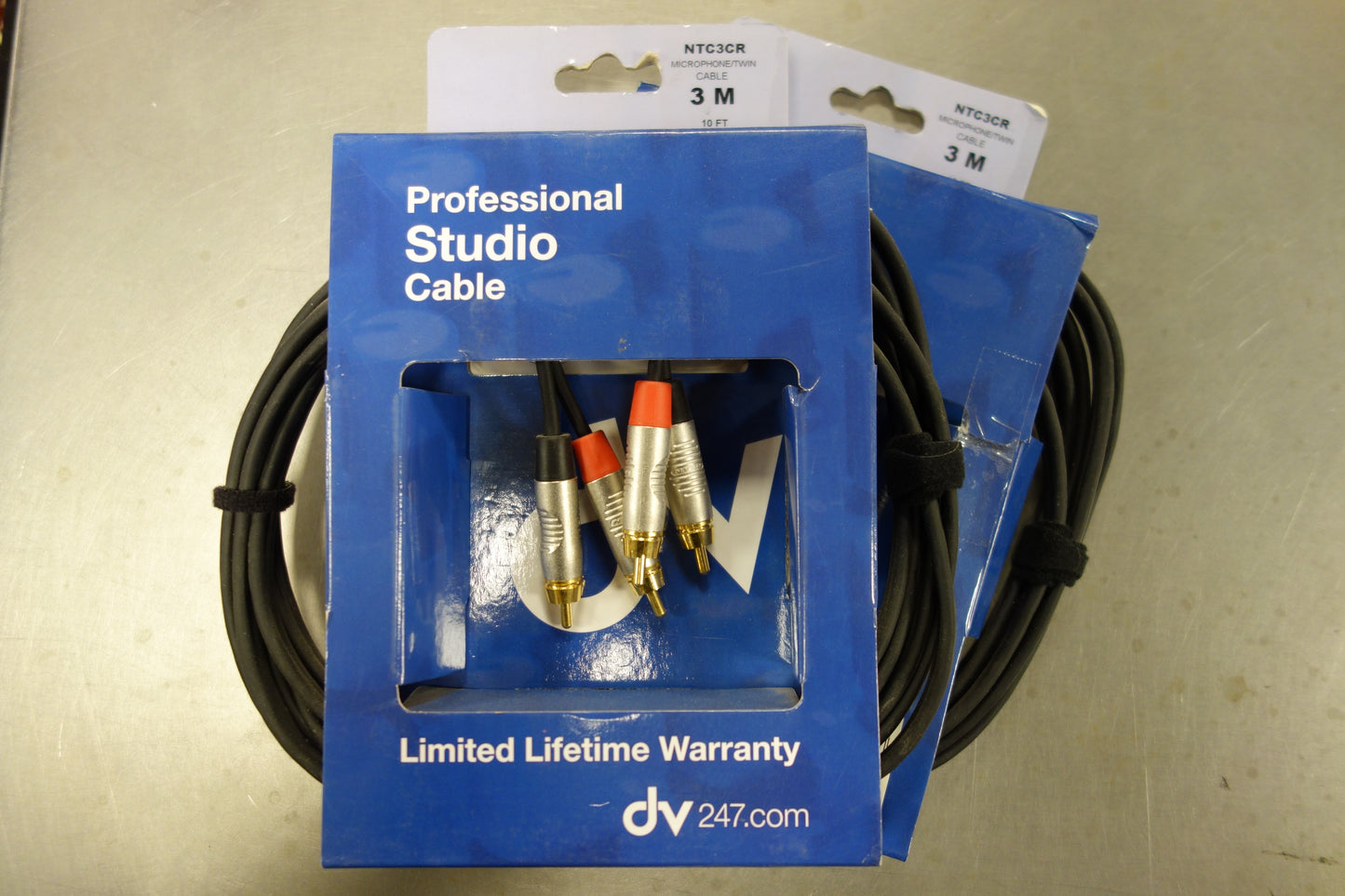 Stagg Professional Studio Cable Cinch 10ft ( 3m ) Set of 2