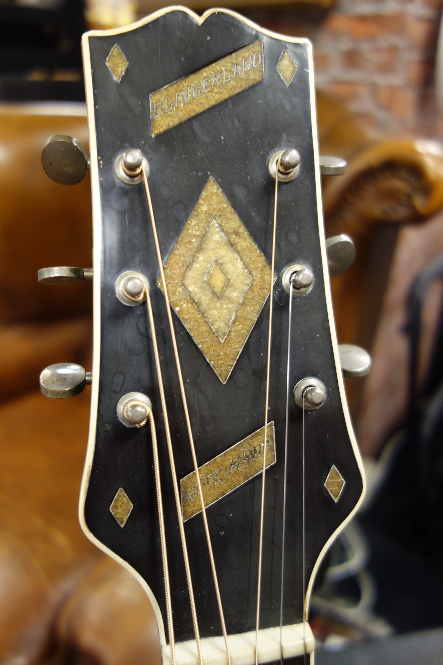 Slingerland Nite Hawk Jazz Guitar 30s Sunburst