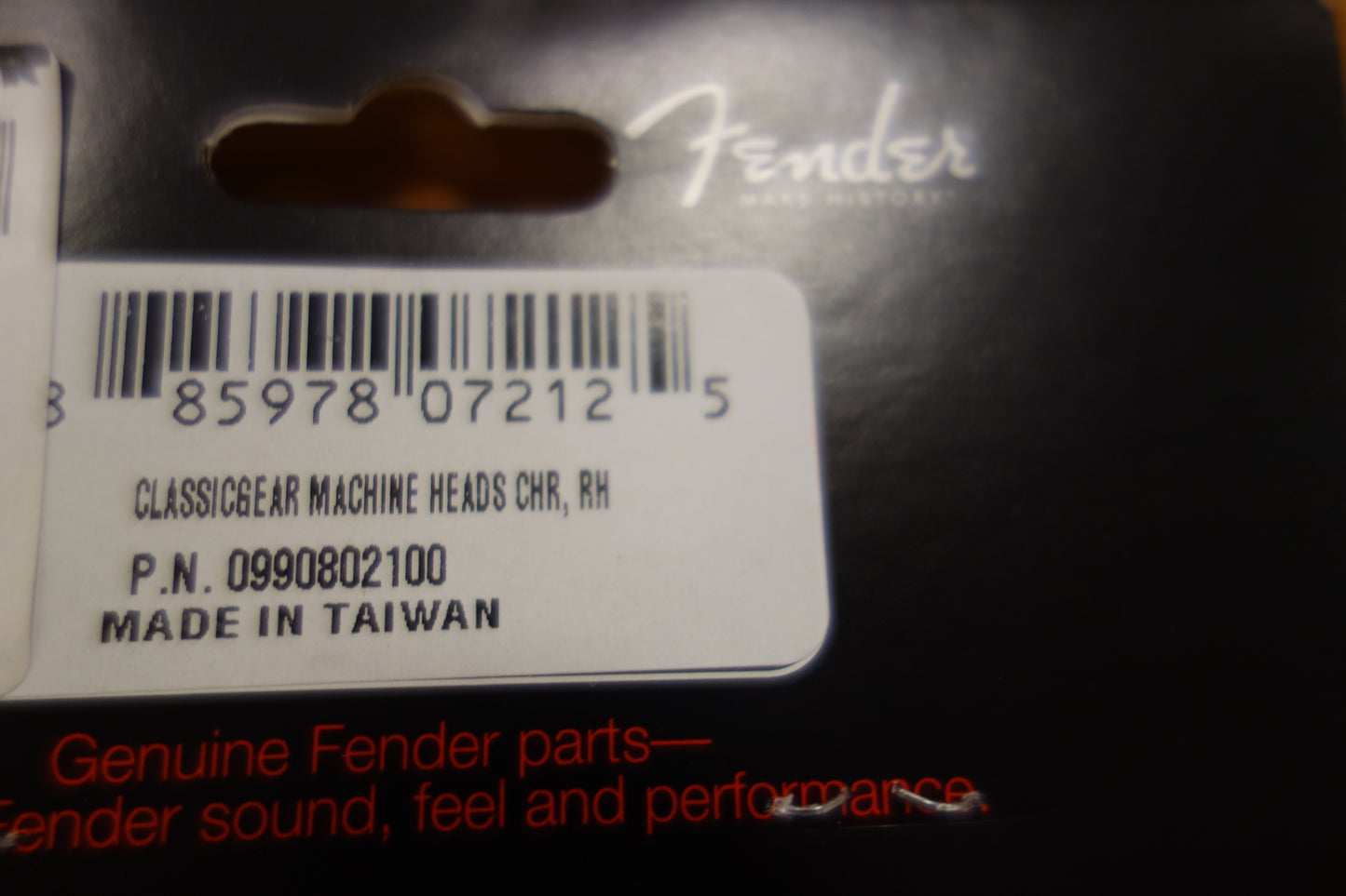 Fender ClassicGear Tuning Machines Chrome