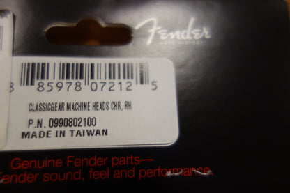 Fender ClassicGear Tuning Machines Chrome